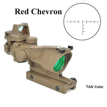 Adjustable 4x32 Red Dot 1x  4x Scope  Red Dot Tactical Scope 20mm Rail Scope for Hunting VELNIX