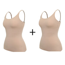 Seamless Shapewear Tank Tops Camisole Women Tummy Control Smooth Compression Vest Nude Black Women Clothing VELNIX