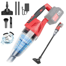 120W Cordless Vacuum Cleaner for Car, 5500Pa Suction, 2-IN-1 Handheld Car Vacuum Cleaner for Carpet, with 21V 2.2Ah Battery VELNIX