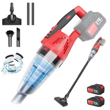 120W Cordless Vacuum Cleaner for Car, 5500Pa Suction, 2-IN-1 Handheld Car Vacuum Cleaner for Carpet, with 21V 2.2Ah Battery VELNIX
