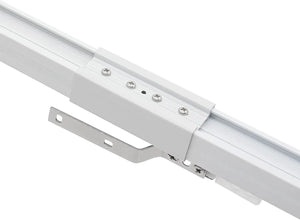 Electric Intelligent Curtain Rail, 2.16-4.2 m Curtain Rail w/Remote Control, App Control, Voice Control w/Timer, Memory Function VELNIX