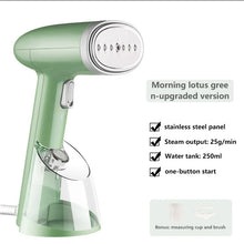 Haier Garment Steamer Iron Portable Steam Cleaner Home Electric Hanging Mite Removal handheld Steamer Garment for clothes VELNIX
