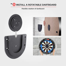 Wall Bracket with Fixed Accessories Dart Board Bracket Kit Wall Hanging Dartboard Mounting Bracket Set for Hanging Dartboard VELNIX