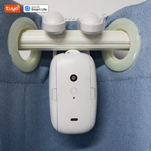 1/2PCS Tuya Smart Wifi Curtain Robot (with gateway), Roman Rod Track, APP Remote Control,Voice Control，Single/Double Opening VELNIX