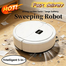Smart Sweeping Robot Mini Silent Vacuum Cleaner Powerful Sweep Mop Brush 5-in-1 Multi-function Cleaning Machine For Home 2026 VELNIX