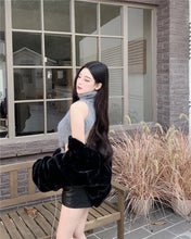 Sexy Tanks Women Knitted Hot Chic Backless Turtleneck Short Sleeveless Off Shoulder Popular Streetwear Corrugated Edge Female VELNIX