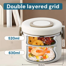 304 Stainless Steel Lunch Box 2 Layer Double Wall Thermal Food Jar, Insulated Bento Box Leakproof Lunch Container with lunch Bag VELNIX
