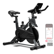 Superun Magnetic Control Exercise Bike Large Tablet Holder Comfortable Seat Indoor Cycling Bike Cardio Fitness Bike VELNIX