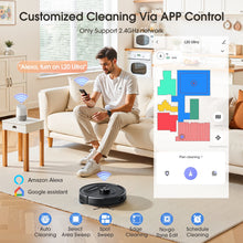 Lubluelu L20Max Self-Emptying 3-in-1 Robot Vacuum Mop - 6000Pa Suction LiDAR Navigation Large Dust Bag Hands-Free 120min Runtime DSers