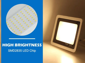 LED FloodLight PIR Motion Sensor Outdoor Led Spotlight 10W 20W 30W 50W 100W IP66 Waterproof Outdoor Garden Lighting Street Light VELNIX