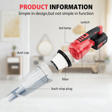 120W Cordless Vacuum Cleaner for Car, 5500Pa Suction, 2-IN-1 Handheld Car Vacuum Cleaner for Carpet, with 21V 2.2Ah Battery VELNIX