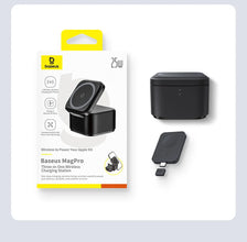 Baseus 3 in 1 25W Magnetic Wireless Charger Stand 15W Fast Wireless Charging Desktop Dock Station For iPhone16 15 14 13 Airpod VELNIX
