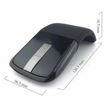 Wireless Bluetooth Mouse Foldable Arc Touch Mouse Ergonomic Slim Folding PC Mice USB Optical Computer Mause For Macbook Laptop VELNIX