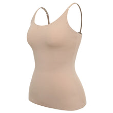 Seamless Shapewear Tank Tops Camisole Women Tummy Control Smooth Compression Vest Nude Black Women Clothing VELNIX