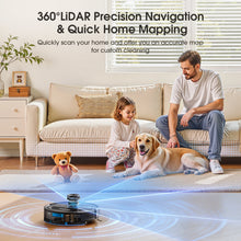 Lubluelu L20Max Self-Emptying 3-in-1 Robot Vacuum Mop - 6000Pa Suction LiDAR Navigation Large Dust Bag Hands-Free 120min Runtime DSers