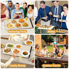 Foldable Food Warmer Electric Warming Tray Food Warming Mat Electric Warming Pad for Food Portable Silicone Foods Warmer Plate VELNIX