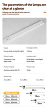 5V  Type-C USB Rechargeable LED Motion Sensor Light Bar for Kitchen Cabinet Wardrobe Bathroom Closet Lighting VELNIX