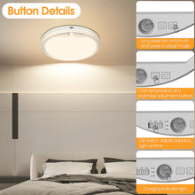 2PCS LED Motion Sensor Ceiling Light with Remote, USB Rechargeable Dimmable Magnetic Wall Lamp for Bedroom Bedside Study Room VELNIX