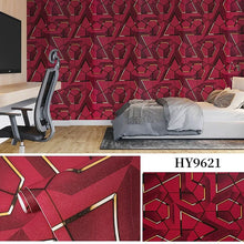45cm geometric self-adhesive wallpaper decoration waterproof and stain resistant Ins style bedroom e-sports room wallpaper VELNIX