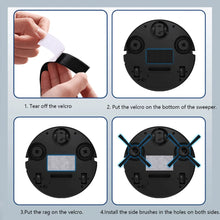 3 in 1 Robot Vacuum Rechargeable Vacuum Mop Robot Sweeping Machine Compact Cleaning Machine for Pet Hair Stubborn Dirt VELNIX