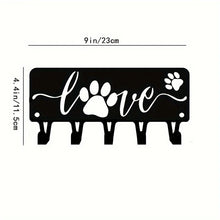 Decorative Metal Key Holder, Wall Mounted key hooks for home Hanging Artwork Storage Rack Metal Wall Hanging Iron Art Artwork VELNIX
