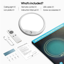 2PCS LED Motion Sensor Ceiling Light with Remote, USB Rechargeable Dimmable Magnetic Wall Lamp for Bedroom Bedside Study Room VELNIX