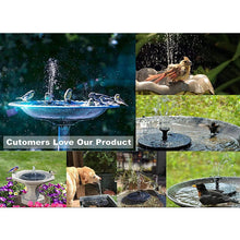 13cm Solar Powered Floating Bird Bath Water Fountain Outdoor Pond Pool Garden Patio With 4 Nozzles Water Pool Pond Decor VELNIX