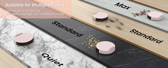 Lefant N1 Robot Vacuum Cleaner, Suction Power 4500PA, 4 Cleaning Modes, App Control, Up to 165 Minutes Autonomy VELNIX