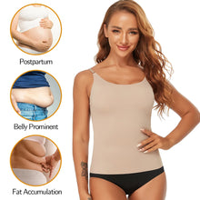 Seamless Shapewear Tank Tops Camisole Women Tummy Control Smooth Compression Vest Nude Black Women Clothing VELNIX