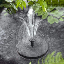 13cm Solar Powered Floating Bird Bath Water Fountain Outdoor Pond Pool Garden Patio With 4 Nozzles Water Pool Pond Decor VELNIX