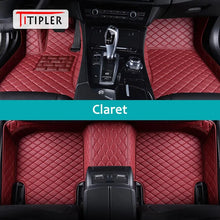 TITIPLER Custom Car Floor Mats For Audi Q3 Auto Carpets Foot Coche Accessorie VELNIX