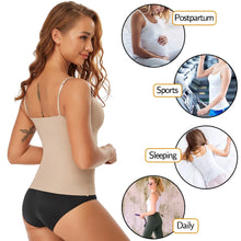 Seamless Shapewear Tank Tops Camisole Women Tummy Control Smooth Compression Vest Nude Black Women Clothing VELNIX