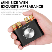 Nobsound Mini Bluetooth 5.0 TPA3116 Digital Amplifier Hifi Stereo Audio Receiver Power Amp 50W+50W Car Sound Amplifiers VELNIX
