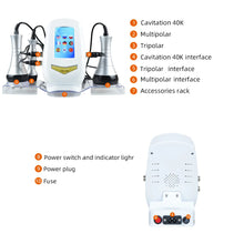 40K Cavitation Ultrasonic Body Slimming Beauty Machine Weight Loss RF Radio Skin Lifting Tighten Anti-wrinkle Massager Skincare VELNIX