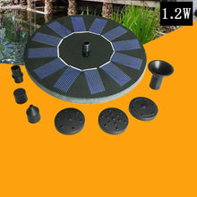 13cm Solar Powered Floating Bird Bath Water Fountain Outdoor Pond Pool Garden Patio With 4 Nozzles Water Pool Pond Decor VELNIX