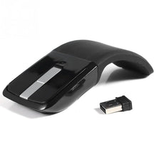 Wireless Bluetooth Mouse Foldable Arc Touch Mouse Ergonomic Slim Folding PC Mice USB Optical Computer Mause For Macbook Laptop VELNIX