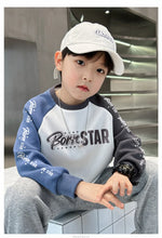 Kids Casual Cotton Sweatshirt For Boys New Spring Clothes Thicken Tee Tops Teenage Child Fashion Streetwear Outfit Sweatshirt DSers