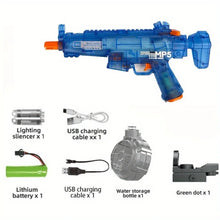 Water Gun for Water Wars, Electric Water Gun with Continuous Flashing Lights, Large Capacity, Strong Shooting Range DSers