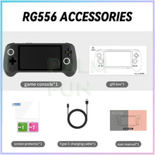 ANBERNIC RG556 Retro Handheld Game Console 5.48 Inch AMOLED Large Screen BT5.0 Android 13 System 1080*1920 Video Gaming Player VELNIX