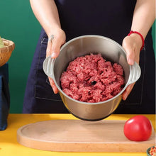 2L Stainless Steel Electric Chopper Meat Grinder Mincer Vegetable Chopper Meat Slicer Machine Household Grinder Food Processor VELNIX