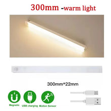 Intelligent Cabinet Light Human Body Induction Light Magnetic Suction Bedroom Bedside Wardrobe Charging Long Strip Night Light VELNIX