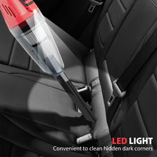 120W Cordless Vacuum Cleaner for Car, 5500Pa Suction, 2-IN-1 Handheld Car Vacuum Cleaner for Carpet, with 21V 2.2Ah Battery VELNIX