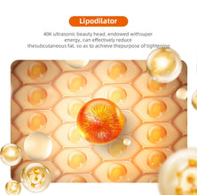 40K Cavitation Ultrasonic Body Slimming Beauty Machine Weight Loss RF Radio Skin Lifting Tighten Anti-wrinkle Massager Skincare VELNIX