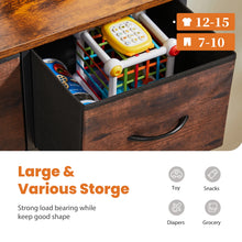 JHK Dresser For Bedroom With 9 Fabric Storage Drawer Wardrobe Tall Chest Organizer Closet Adult Kids Clothes Cabinet Furniture VELNIX