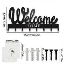 Decorative Metal Key Holder, Wall Mounted key hooks for home Hanging Artwork Storage Rack Metal Wall Hanging Iron Art Artwork VELNIX