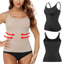 Seamless Shapewear Tank Tops Camisole Women Tummy Control Smooth Compression Vest Nude Black Women Clothing VELNIX