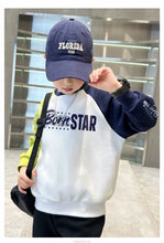 Kids Casual Cotton Sweatshirt For Boys New Spring Clothes Thicken Tee Tops Teenage Child Fashion Streetwear Outfit Sweatshirt DSers