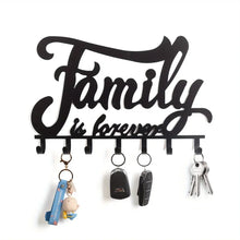 Decorative Metal Key Holder, Wall Mounted key hooks for home Hanging Artwork Storage Rack Metal Wall Hanging Iron Art Artwork VELNIX