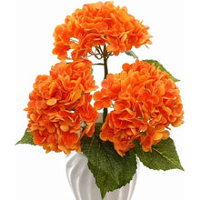 Hydrangea Artificial Flowers Real Touch Latex 19 Inch Large Hydrangea for Home Decoration Bridal Bouquet Wedding 49cm  Decor VELNIX