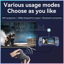 ANBERNIC RG556 Retro Handheld Game Console 5.48 Inch AMOLED Large Screen BT5.0 Android 13 System 1080*1920 Video Gaming Player VELNIX